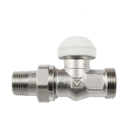 Termostata vārsts HERZ-TS-90, taisns, izmērs 1/2