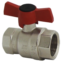 Lodveida ventilis ar T-veida rokturi (silumīns), PN 25