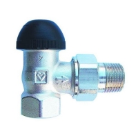 Termostata vārsts HERZ-TS-90-H, leņķa