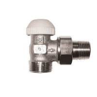 Termostata vārsts HERZ-TS-90, leņķa, izmērs 1/2