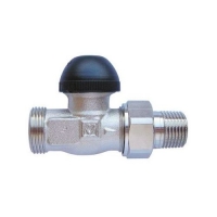 Termostata vārsts HERZ-TS-90-H, taisns 