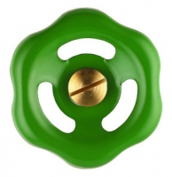 Hand wheel with fastening screw