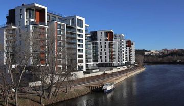 Residential Building Marina Island Prague, Czech Republic