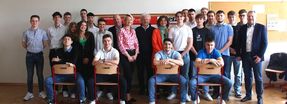 HTL Mödling - klases krēsli izšķir: ergonomiski un no HERZ 